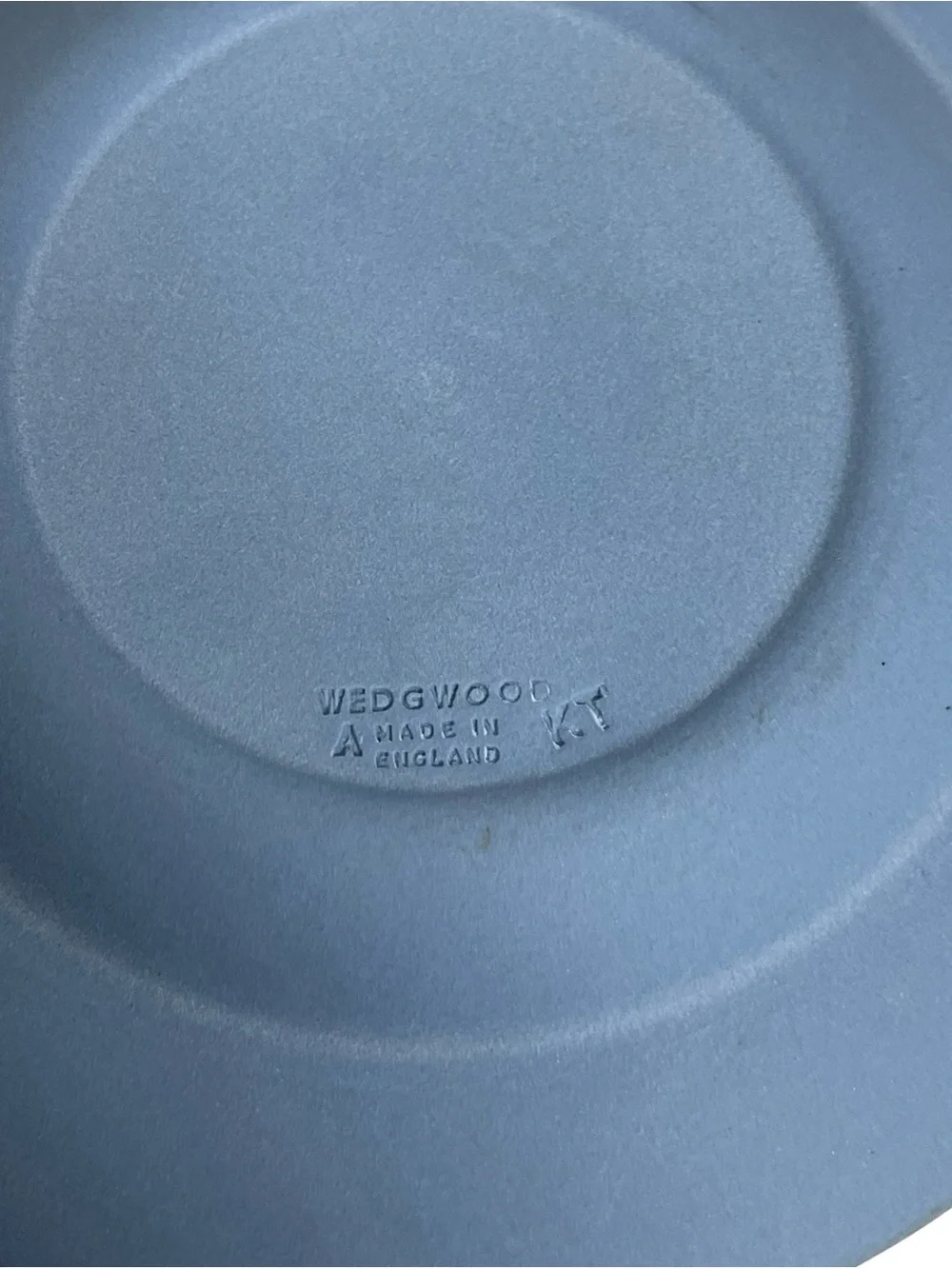 Wedgwood Blue Jasperware Queen Elizabeth 2 QE2 Cruise Ship Mini Plate 5”